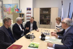 Встреча Исполнительного директора ассоциации Владимира Лищука с руководителями компании 