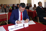 Губернатор Свердловской области провел переговоры с делегацией Наманганской области Республики Узбекистан во главе с хокимом (губернатором) Хайрулло Бозаровым.