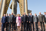 Состоялся визит в Республику Таджикистан делегации Совета Федерации во главе с Председателем Совета Федерации Федерального Собрания Российской Федерации В.И.Матвиенко.